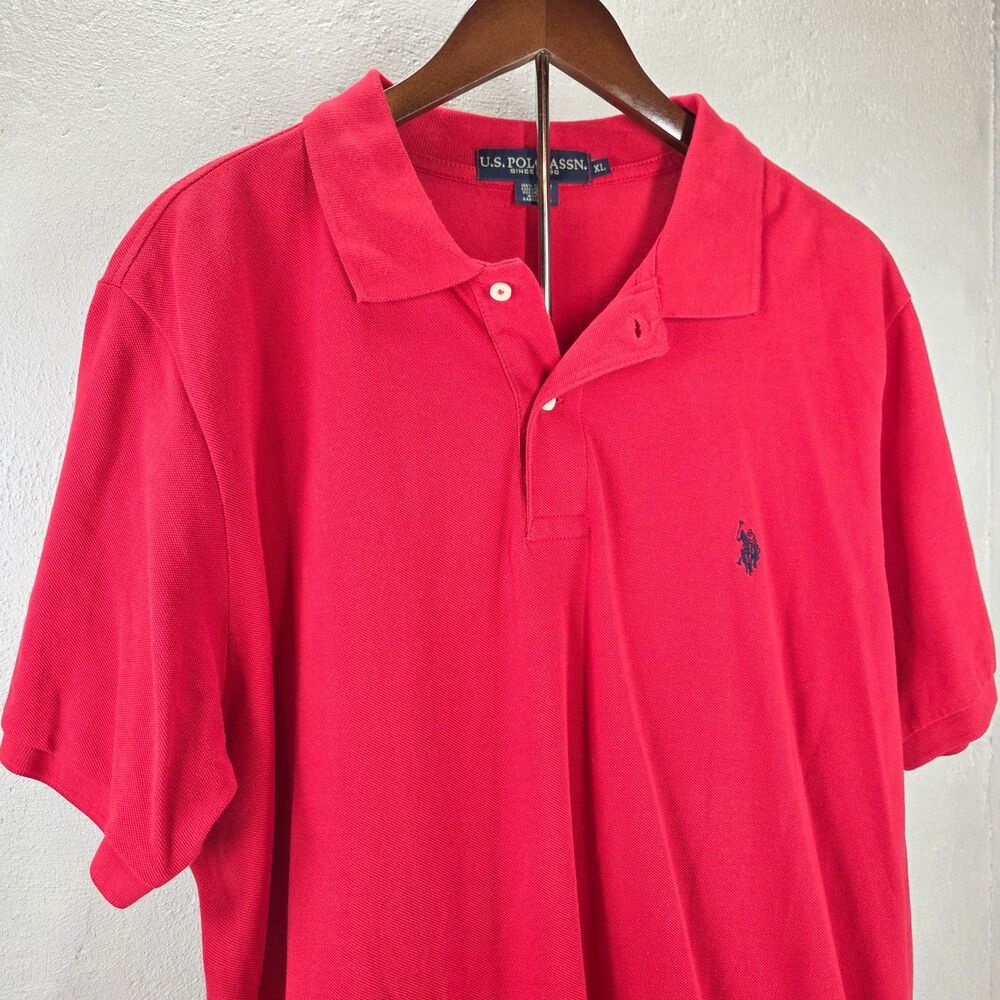 U.S. Polo Assn. Ralph Lauren Classic Fit Pique Short Sleeve Polo Shirt Sz XL